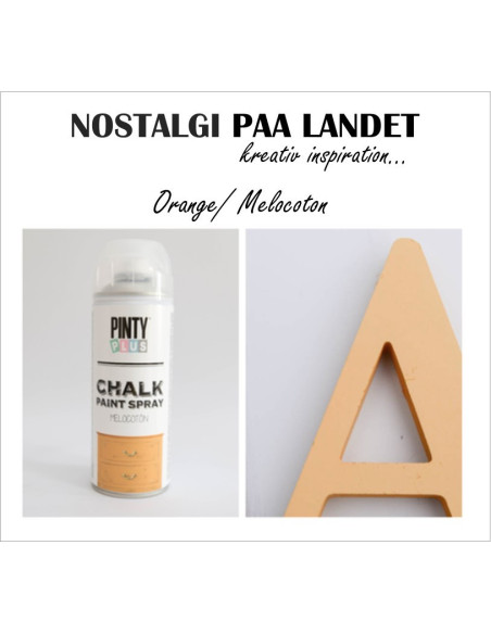 Melocototon / Orange Pinty Plus kalkmaling spray