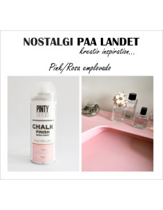 Rosa empolvado / lyserød Pinty Plus kalkmaling