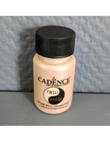 Twin Magic 2 farvet metallic 04 Grøn/Fersken 50 ml
