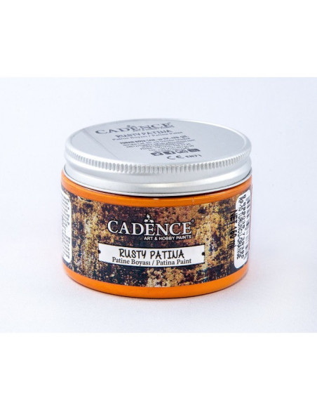 Rusty patina effekt maling orange RP-10