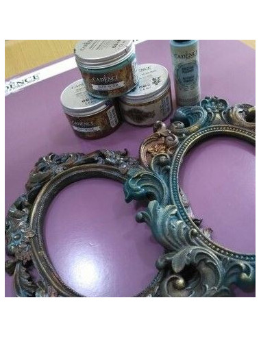 Rusty patina effekt maling orange RP-10