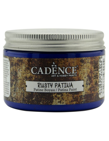 Rusty patina effekt maling Lapis blue RP-05