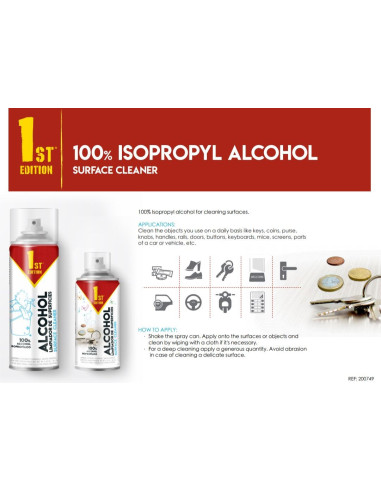 Håndsprit på spray 100% alkohol 1ST EDITION