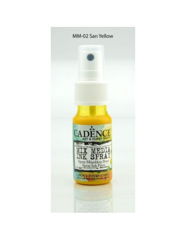 Ink media spray 02 Gul