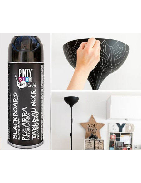 Tavlelak på spray sort