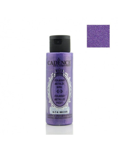 Cadence diamond metallic paint 674 purple