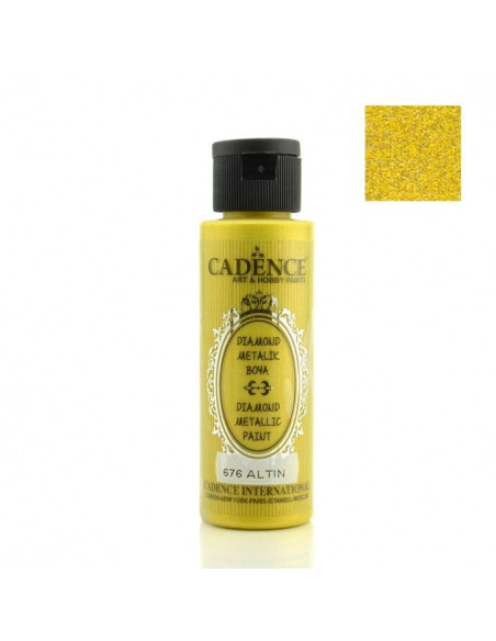 Cadence diamond metallic paint 676 Gold