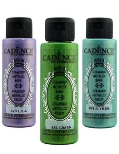 Cadence diamond metallic paint 683 Dark blue