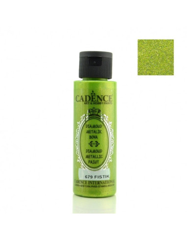 Cadence diamond metallic paint 679 Peanut green