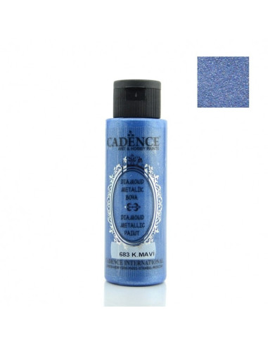 Cadence diamond metallic paint 680 light blue