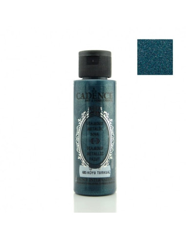 Cadence diamond metallic paint 685 dark Turquoise