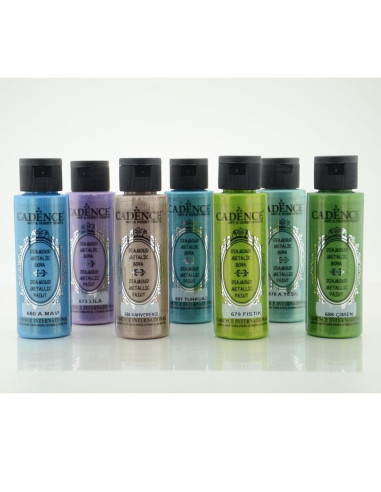 Cadence diamond metallic paint 685 dark Turquoise