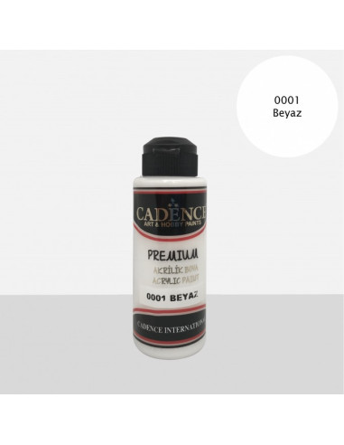 Premium Acryl 0001 hvid