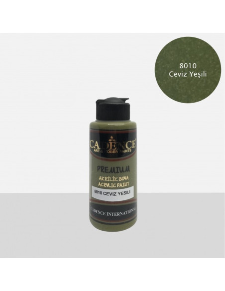 Premium Acryl 8010 Valnødde grøn