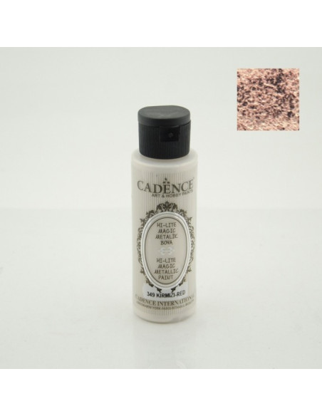 Hi-lite magic metallic paint 349 Rød