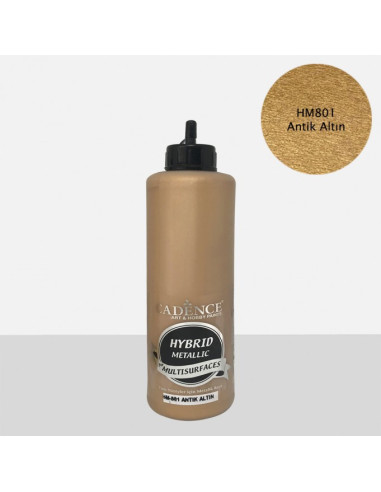 Cadence Hybrid metalmaling 801 Antik guld 500 ml