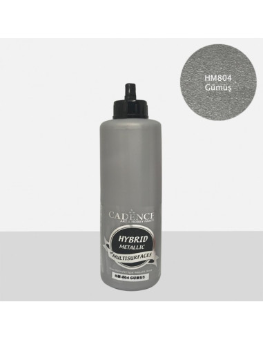 Cadence Hybrid metalmaling 804 Sølv 500 ml