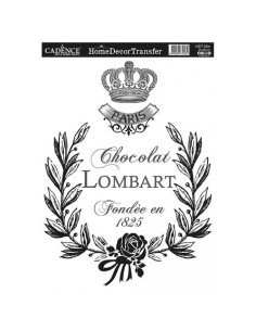 Transfer HDT-054 25x35 cm Chokolat