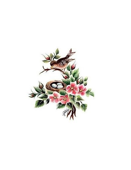 Transfer G101 Blomster 17x25 cm