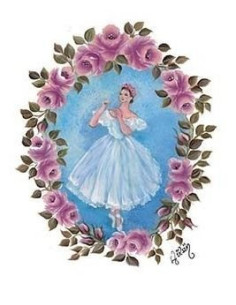 Transfer G37 Blomster 17x25 cm