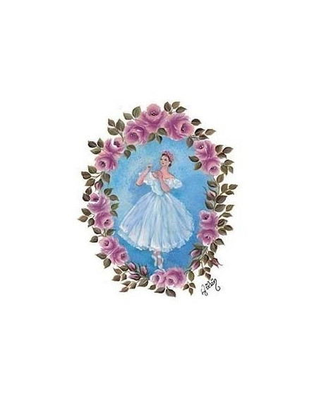 Transfer G37 Blomster 17x25 cm