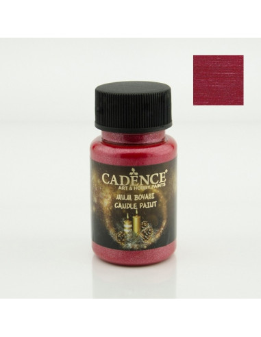 Cadence stearinlys maling 2133 rød