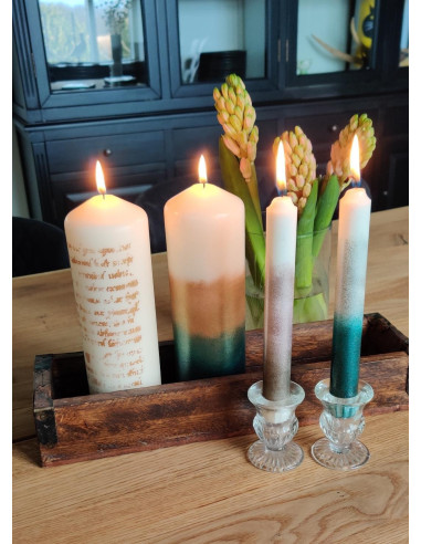 Cadence stearinlys maling 2133 rød