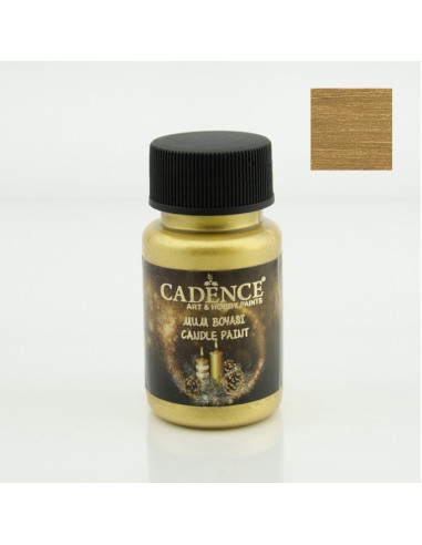 Cadence stearinlys maling 2136 Guld/Rich gold