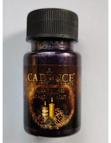 Cadence stearinlys maling 2139 Mørk lilla