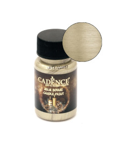 Cadence stearinlys maling 2159 Silver gold