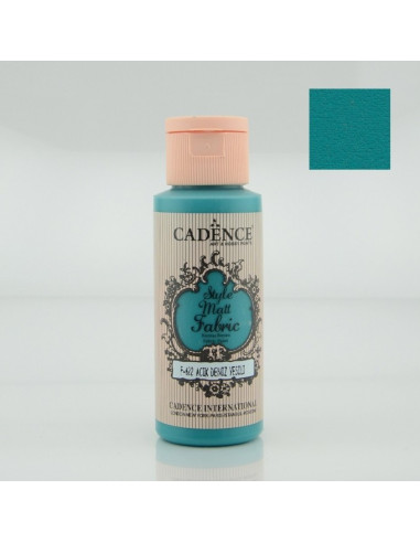 Cadence Style matt fabric paint 622 light sea green