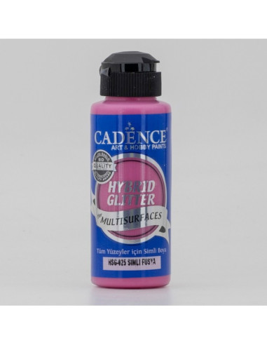 Cadence hybrid glitter fushcia 0025