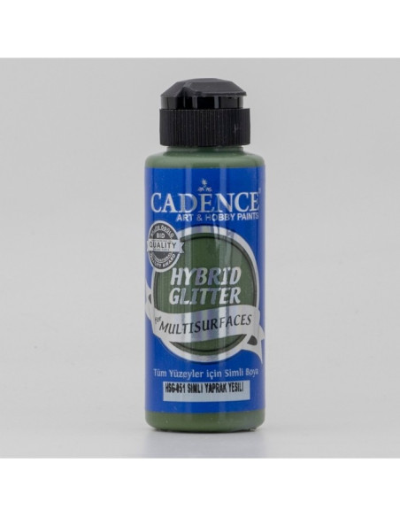 Cadence hybrid glitter Leaf green 0051