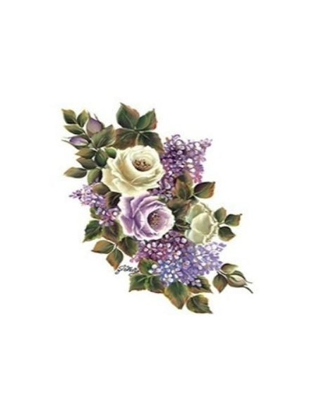 Transfer G-71 blomster25x35 cm
