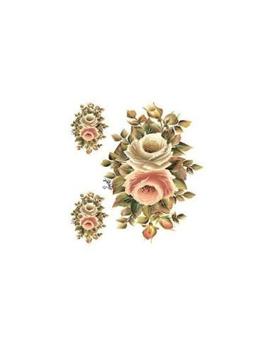 Transfer G-71 blomster25x35 cm