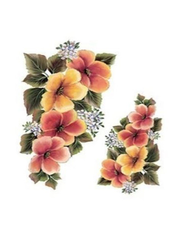 Transfer G-71 blomster25x35 cm