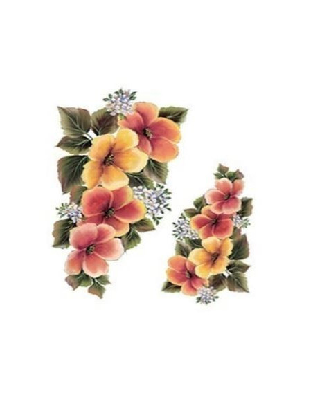 Transfer G-71 blomster25x35 cm