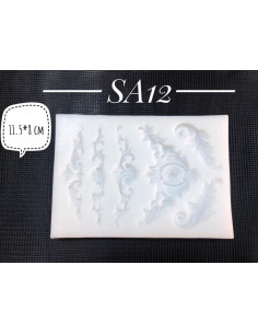 Silicone form SA 12 11,5x8 cm
