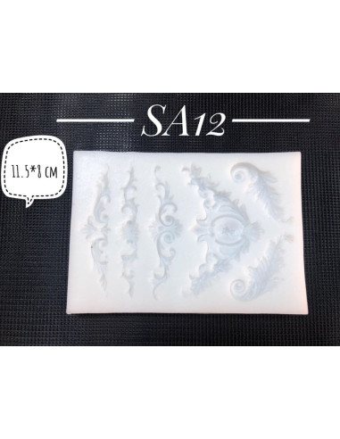Silicone form SA 12 11,5x8 cm