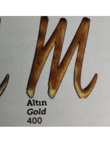 3 Dimensional maling 400 Gold