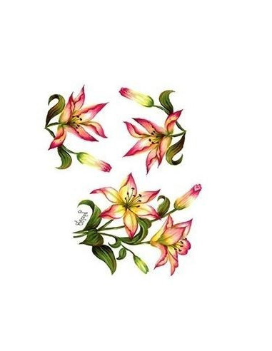 Transfer G62 Blomster 25x35 cm
