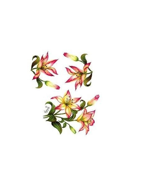 Transfer G62 Blomster 25x35 cm