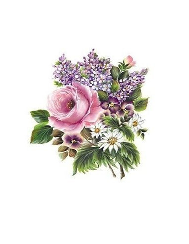 Transfer XL03 Blomster 35x50cm