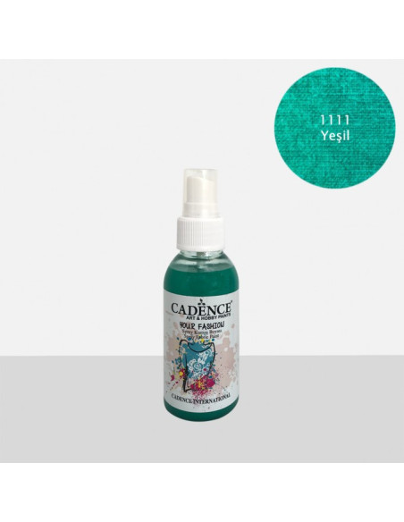 Young fashion metallic spray til tekstil 1111 Green
