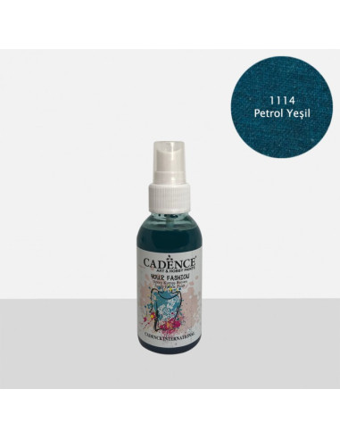 Young fashion metallic spray til tekstil 1114 Petrolium