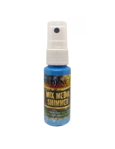 Mix media shimmer metallic spray 13 Light blue