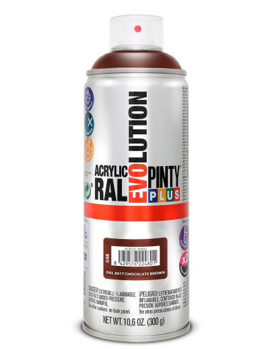 Pinty Plus Acryl spray RAL 8017 Chocolate brown
