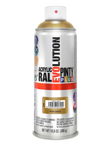 Pinty Plus Acryl spray Guld / Gold P151