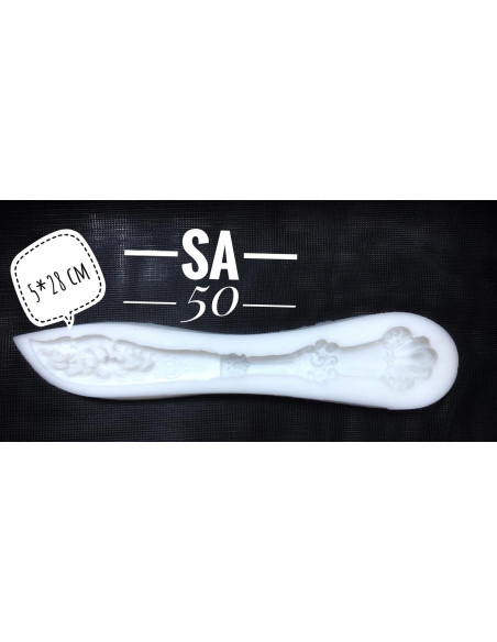 Silikoneform Kniv SA-50