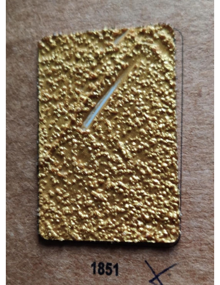 Diamond relief pasta Guld 1851